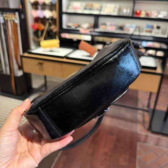 Coach Outlet Ashton Mini Shoulder Bag CDB19 Silver/Black - Picture 5 of 9